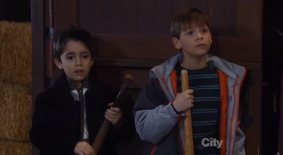 Spencer and his cousin, Cameron