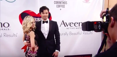 Griffin and Maxie on the red carpet