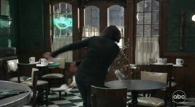 Lucky trashes the diner (2024)