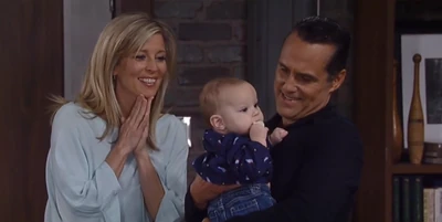Sonny and Carly reunite with Avery
