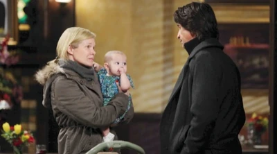 Avery with her mom and Silas