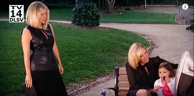 Carly Spencer, Ava Jerome, and Avery in the park (2016)