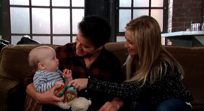 Rocco spends time with his parents