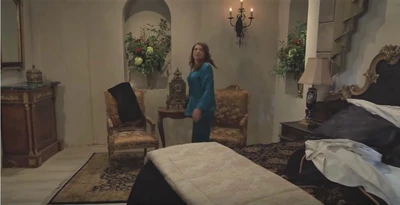 Liesl Obrecht held captive in a gilded room