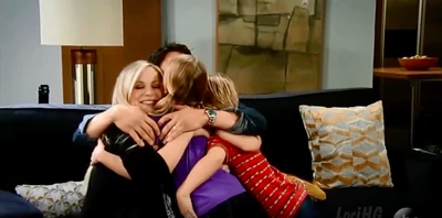 Falconeri family hug