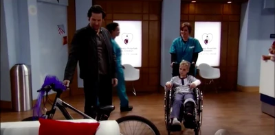 Franco brings Jake a bike