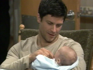 Jake and Lucky (waiting for mom to wake up)