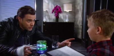 Jake and his dad get ice cream