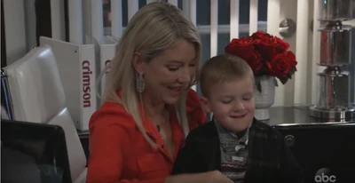 Grandmother and grandson quality time (2021)