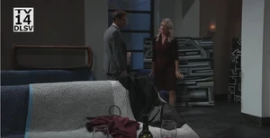 Jax and Nina in her penthouse (2021)