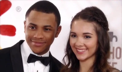 T.J. and Molly on the red carpet (2014)