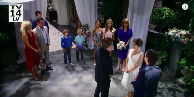 Witnessing his dad and Sam get married