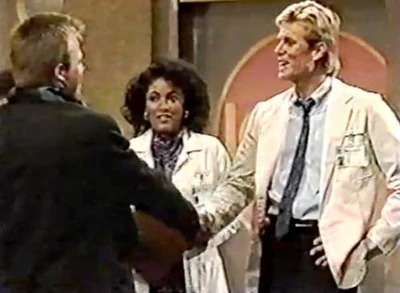 Scott Baldwin, Simone Ravelle, & Tom Hardy (1987)