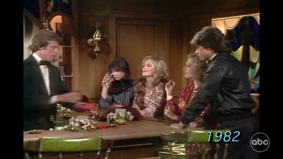 Blackie Parrish, Jackie, Laura Templeton, and Tiffany Hill at The Haunted Star bar (1982)