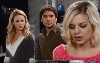 Maxie tries to tell Dante and Lulu the truth but can't because they get called away (2013)