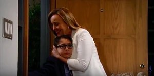 Laura with grandson Spencer