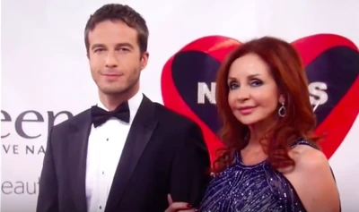 Lucas and Bobbie on the red carpet