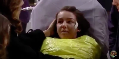Kristina arrives at the hospital