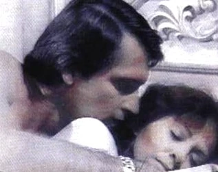 Rick and Lesley in bed (1977)