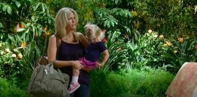 Carly and Josslyn arrive at The Lanai (2011)