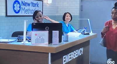 Phyllis Caulfield arrives at New York Methodist (2022)