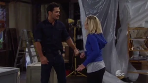 Nathan and Maxie fight about where to look for the key
