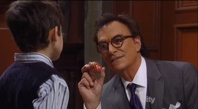 Victor and great-great-nephew Spencer