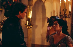 Kevin interrupts Livvie at a masquerade ball (200)