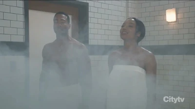 Isaiah Gannon and Jordan Ashford get stuck in a sauna (2024)