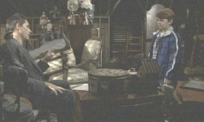 Michael with A.J. during his kidnapping