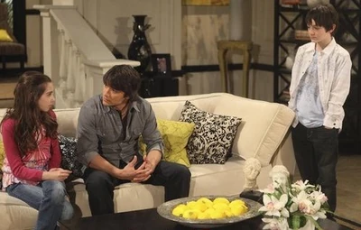 Molly with her cousins, Dante and Morgan