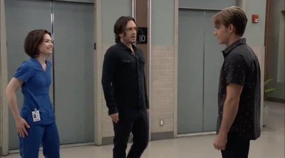 Aiden with his parents (2024)