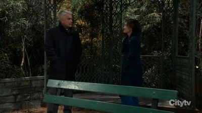 Ric Lansing and Elizabeth Baldwin take a walk in the park (2025)