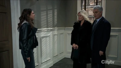 Hallway run-in with Kristina Corinthos-Davis (2025)