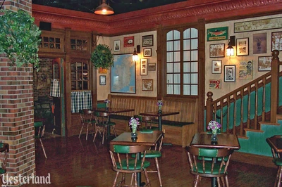 A mock up of Kelly's set at the former ABC Soap Opera Bistro Restaurant (2001)
