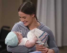 Esme and Ace greet each other before leaving (2023)