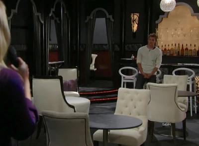 Michael watches his girlfriend Starr sing on The Haunted Star (2012)