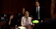 Ellie is there when Spinelli wins custody and Maxie loses