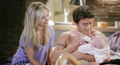 Lante with baby Georgie (aka Connie) (2013)