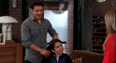 Spencer with his uncle Dante