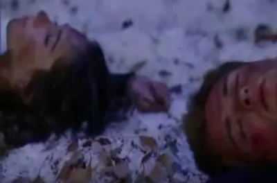 Michael and Molly unconscious