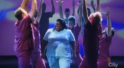 Epiphany's solo in the opening number