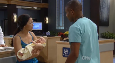 Sabrina rushes Rocco to the hospital