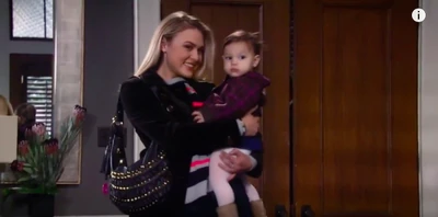 Kiki brings Avery to see her dad