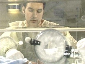 Spencer and Nikolas in the NICU