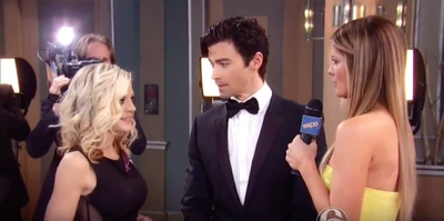 Maxie and Griffin are interviewed (Nina makes a fool of herself)