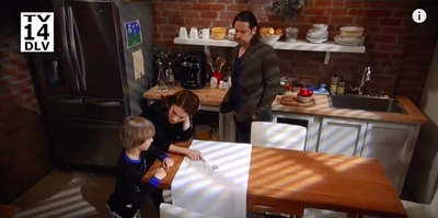 Jake doesn't remember drawing a scarecrow during the night