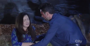 Patrick and Sabrina during labor