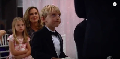 Handing Ned the rings