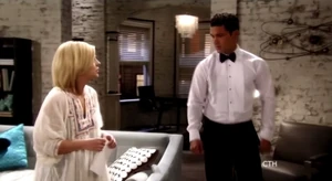 Trying to convince Maxie to go to the Ball